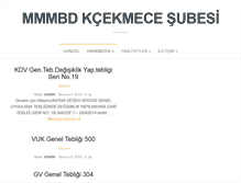 Tablet Screenshot of kcekmece.org